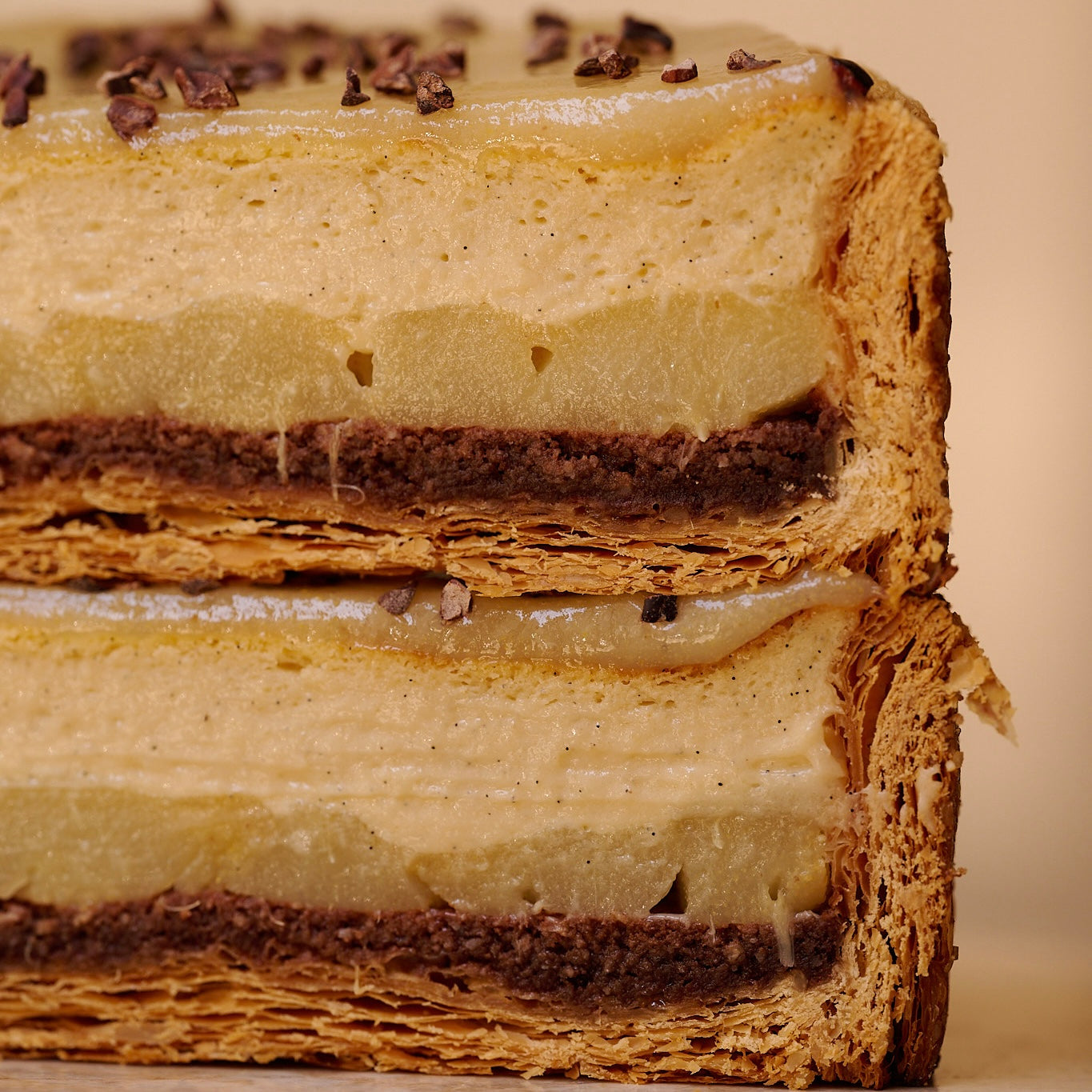 Flan Poire-Choco