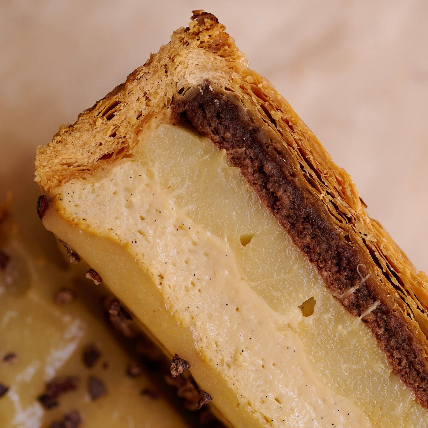 Flan Poire-Choco